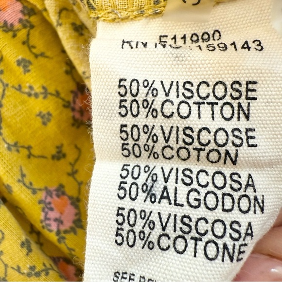 FRNCH Paris Women’s Gladys Floral Puff Sleeve Vintage Inspired Dress Size XS - Picture 13 of 14